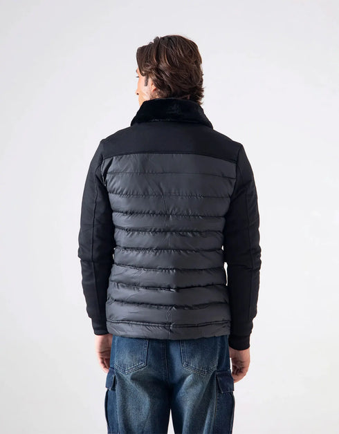 FUR COLLAR PUFFER JACKET